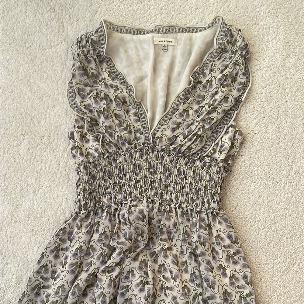 Elegant Floral Print Dress